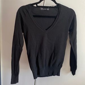 Zara V neck cotton sweater